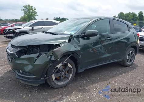 2018 Honda Hr-V Ex z USA, uszkodzony, nr VIN 3CZRU6H52JG727341